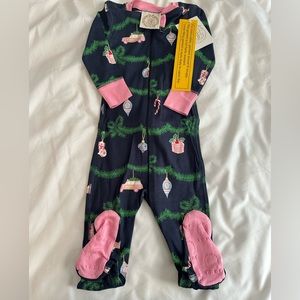 TBBC Beaufort Bonnet Noelles Night Night Footed NWT 12-18m